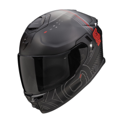 Kask motocyklowy integralny Scorpion EXO-GT SP Techlane Matt Black Red Grey